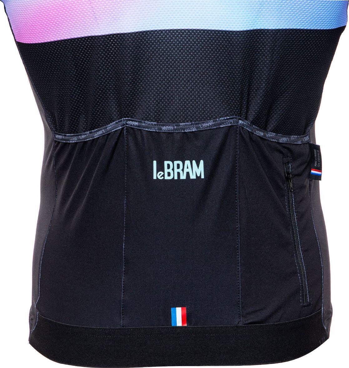 LeBram Agnès Black Twilight Short Sleeved Jersey 4/6