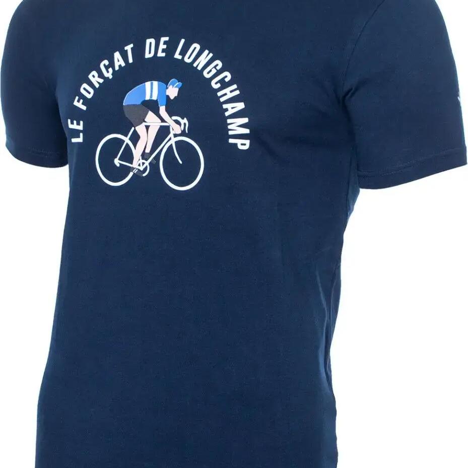 LeBram x Sports d'Époque Forçat de Longchamp T-Shirt Dark Blue