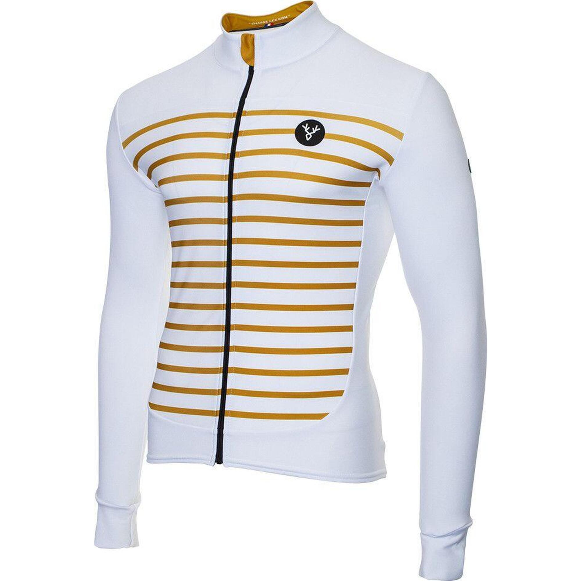 LeBram Ventoux Long Sleeve Jersey White Gold