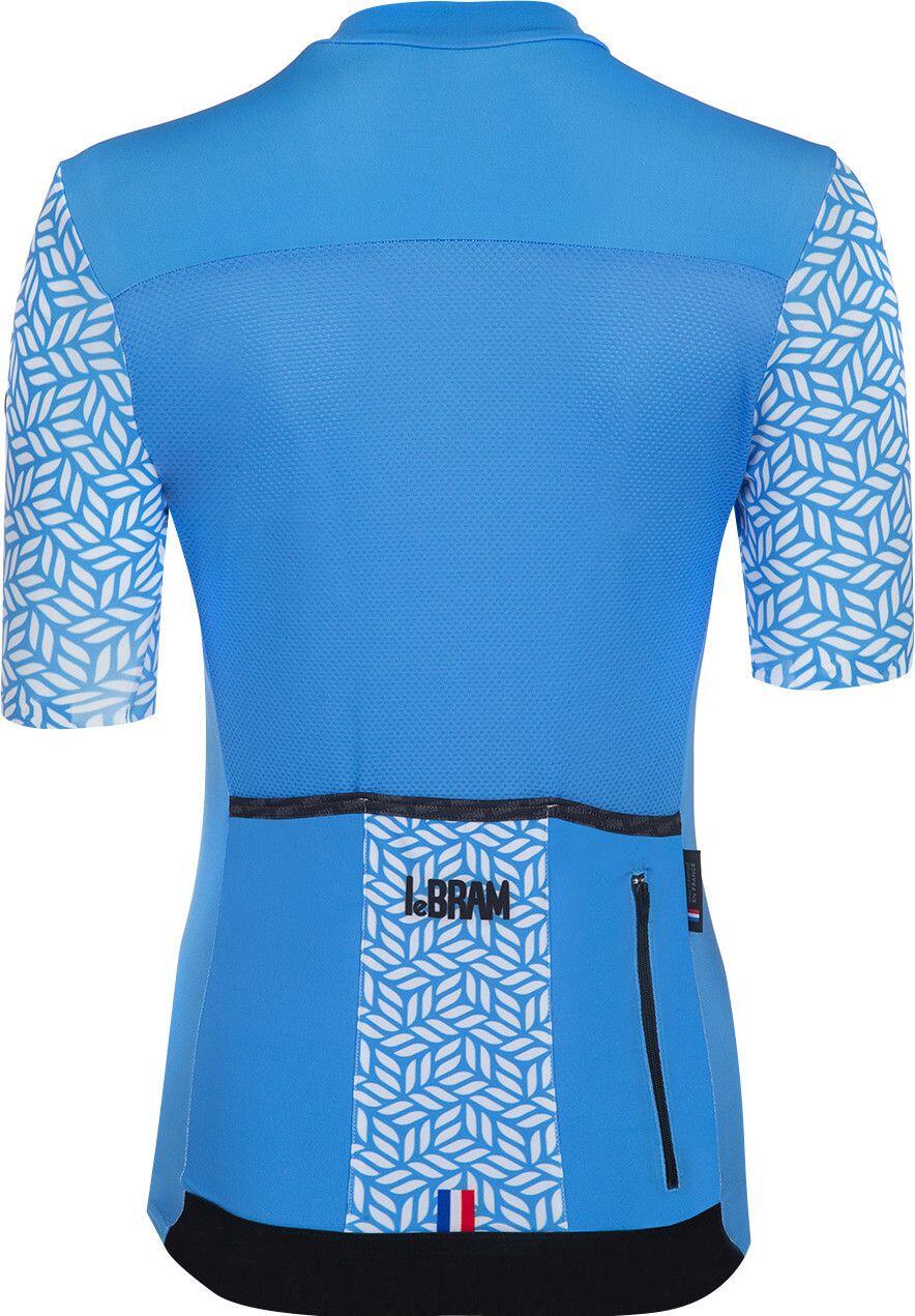 Maglia a maniche corte da donna LeBram Aspin Azzurro vestibilità sartoriale 4/7