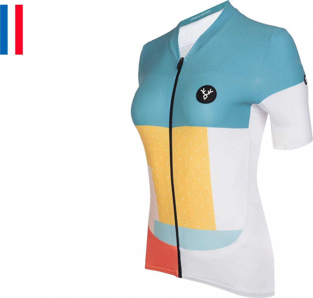 Maillot Manches Courtes Femme LeBram Portet Pelforth Coupe Ajustée 1/6
