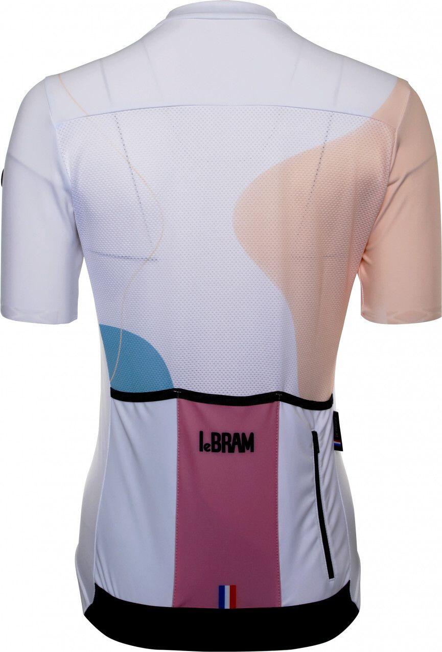Maillot Manches Courtes Femme LeBram Testanier Blanc Coupe Ajustée 4/7