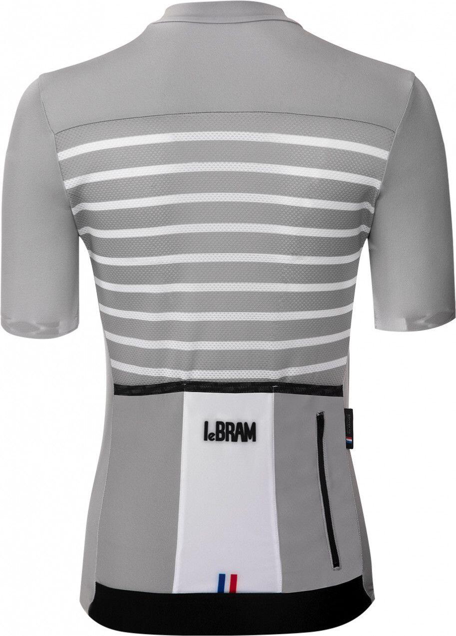Maillot Manches Courtes Femme LeBram Ventoux Gris Coupe Ajustée 4/7
