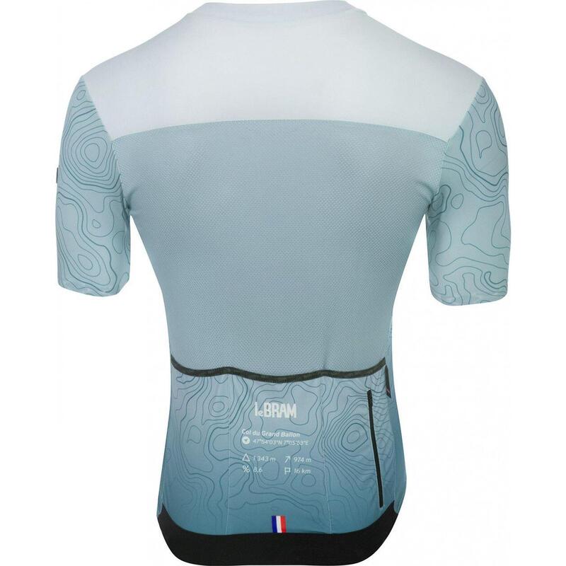 Maillot LeBram Grand Ballon de manga corta azul Tailored Fit