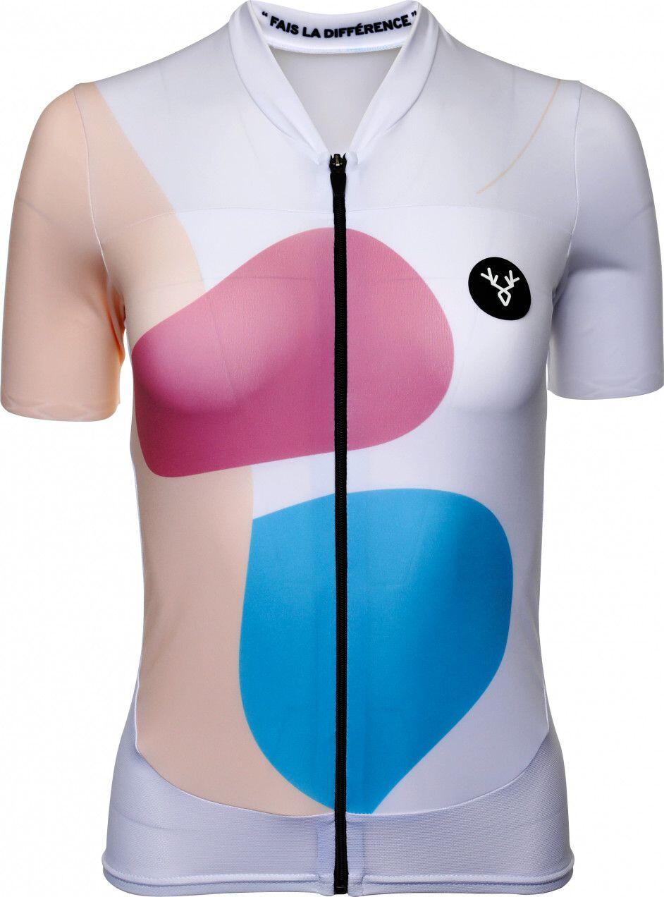 Maillot Manches Courtes Femme LeBram Testanier Blanc Coupe Ajustée 2/7