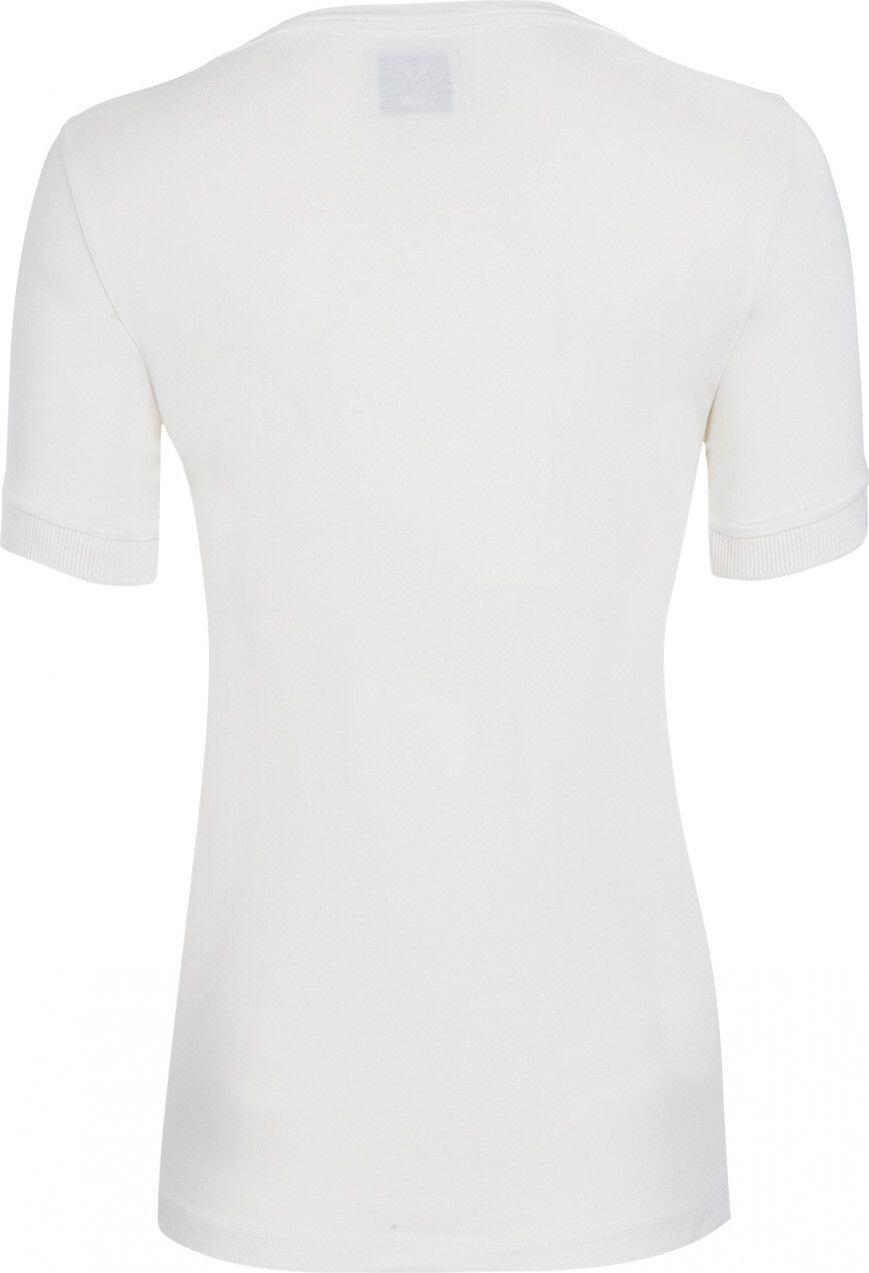 LeBram - Camiseta de manga corta para mujer Dancer White Marshmallow 3/5