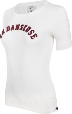 Lebram women's short sleeve marshmallow white t-shirt