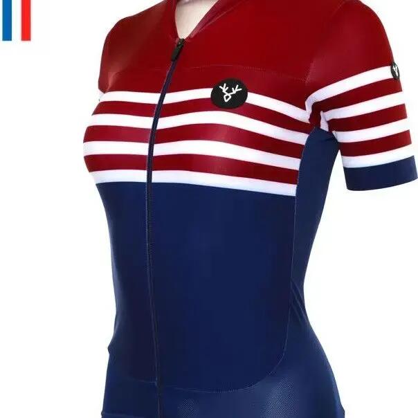 LeBram Tourmalet Short Sleeve Jersey Blue Adjusted Fit