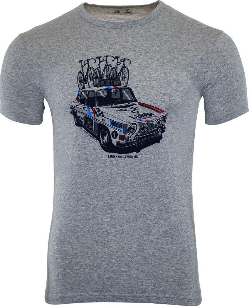 T-Shirt Manches Courtes LeBram x Sport d'Epoque T Directeur Sportif Gris 2/5