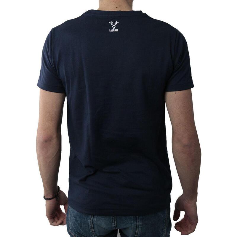 LeBram Grimpeur t-shirt Navy Blauw