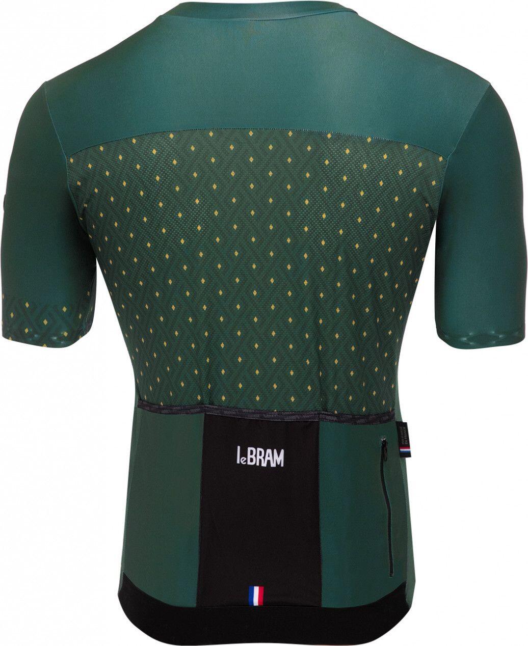 LeBram Luz Ardiden Short Sleeve Jersey Agave Green Tailored Fit 4/7