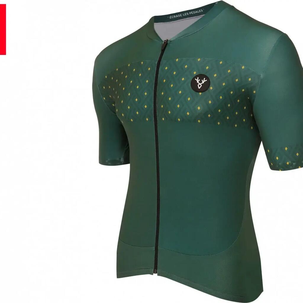 LeBram Luz Ardiden Agave Green Short Sleeve Jersey Adjusted Fit