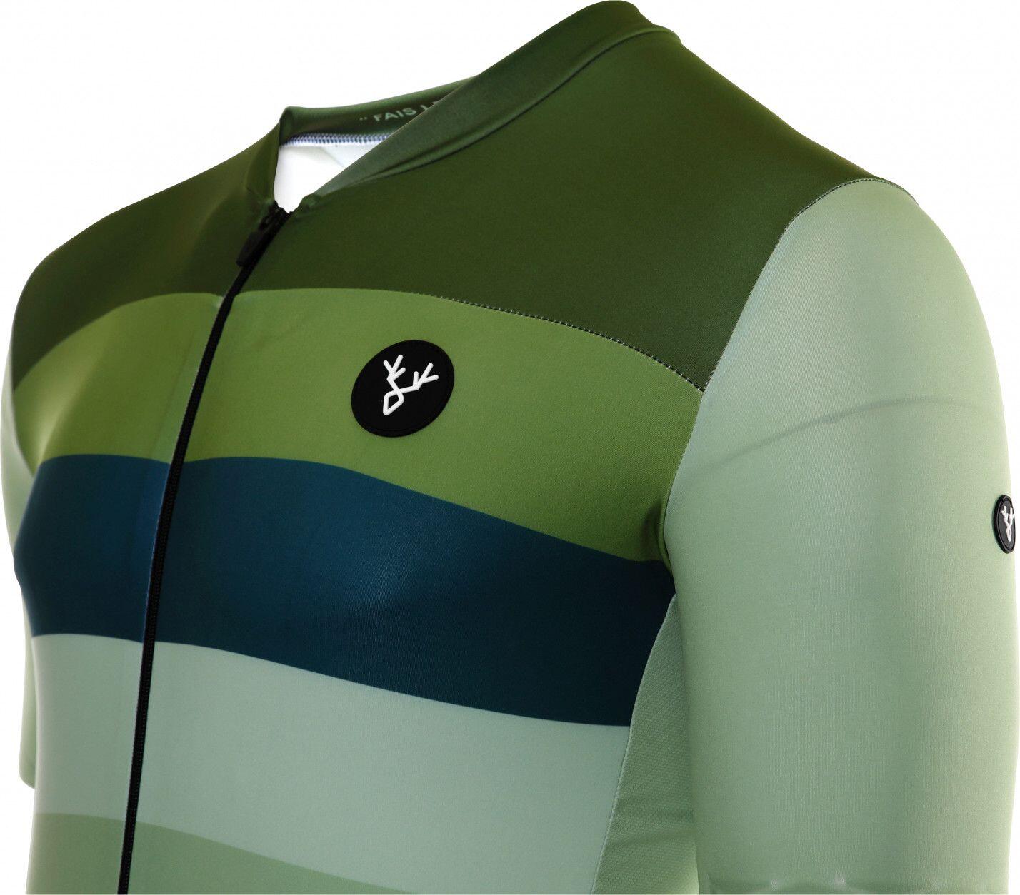Maillot de manga corta LeBram Izoard Caqui Ajuste 3/7
