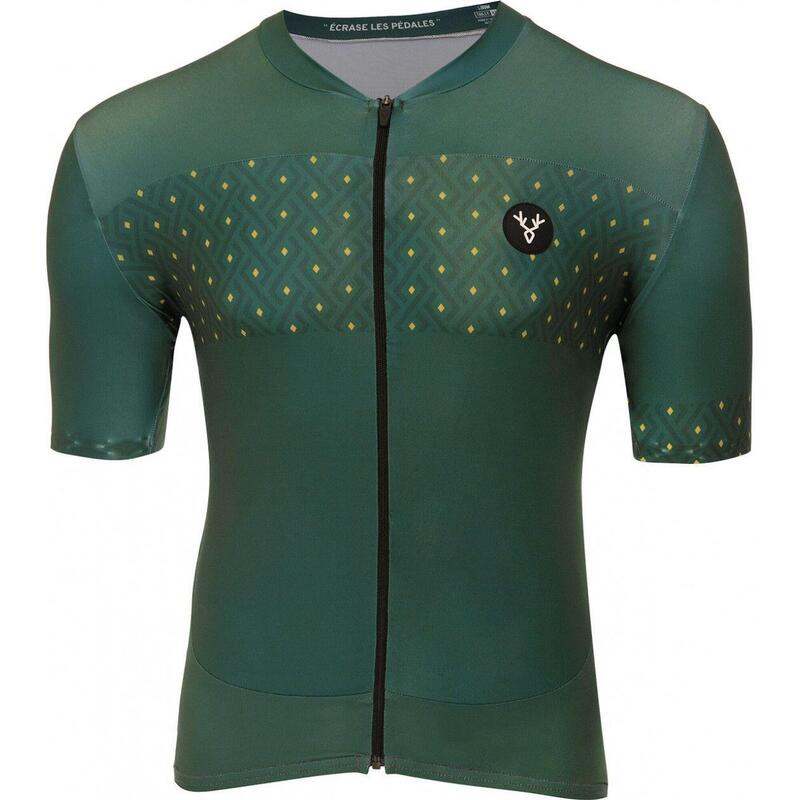 LeBram Luz Ardiden Short Sleeve Jersey Agave Green Tailored Fit