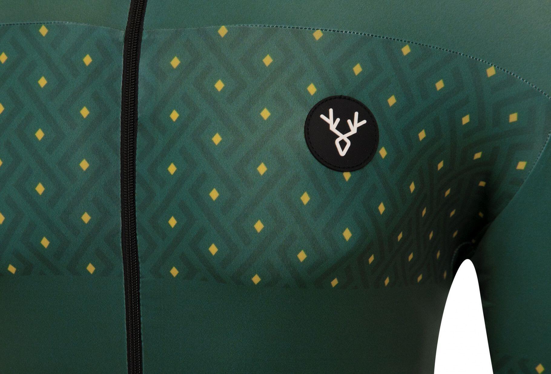 LeBram Luz Ardiden Short Sleeve Jersey Agave Green Tailored Fit 5/7