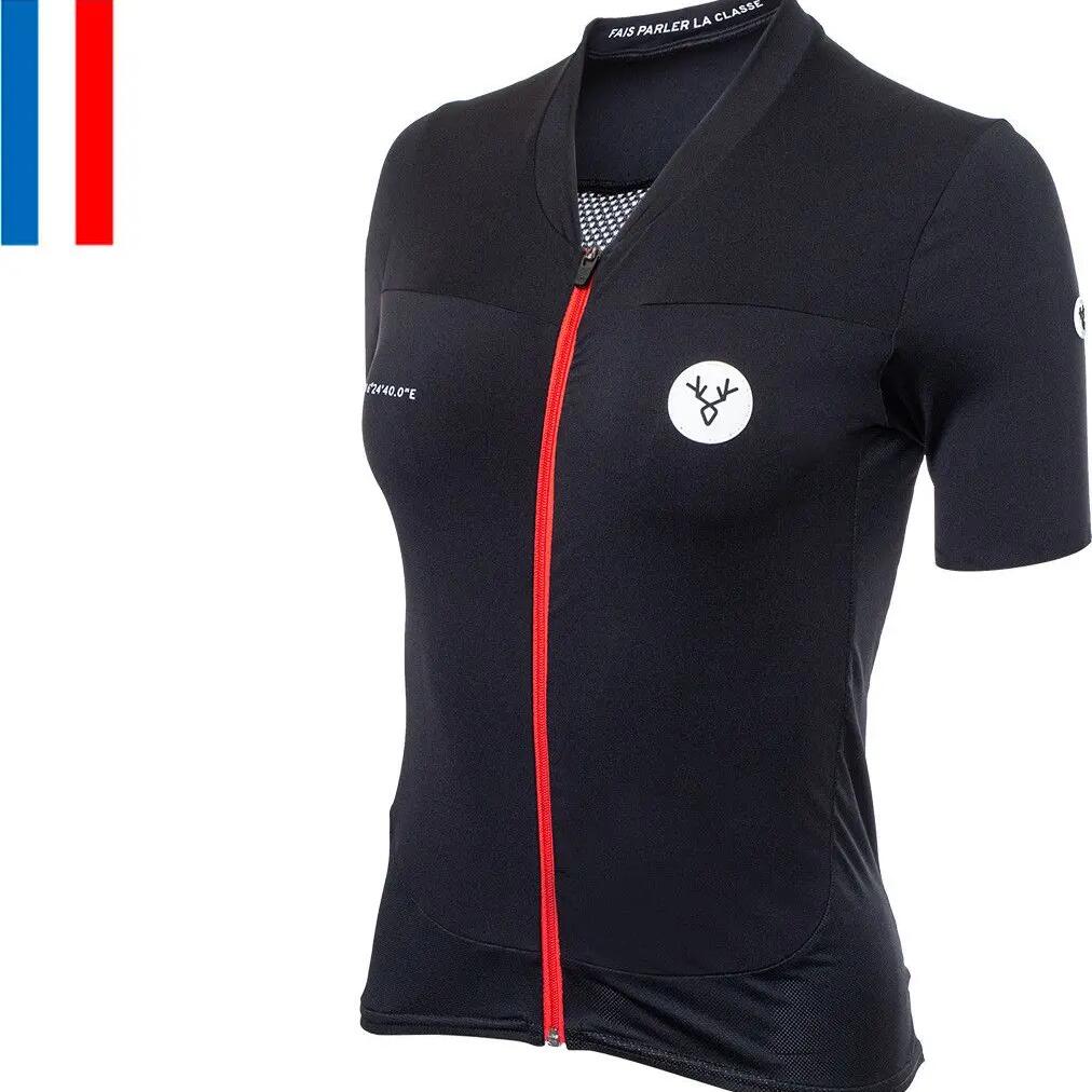 LeBram Galibier Women Short Sleeves Jersey Black