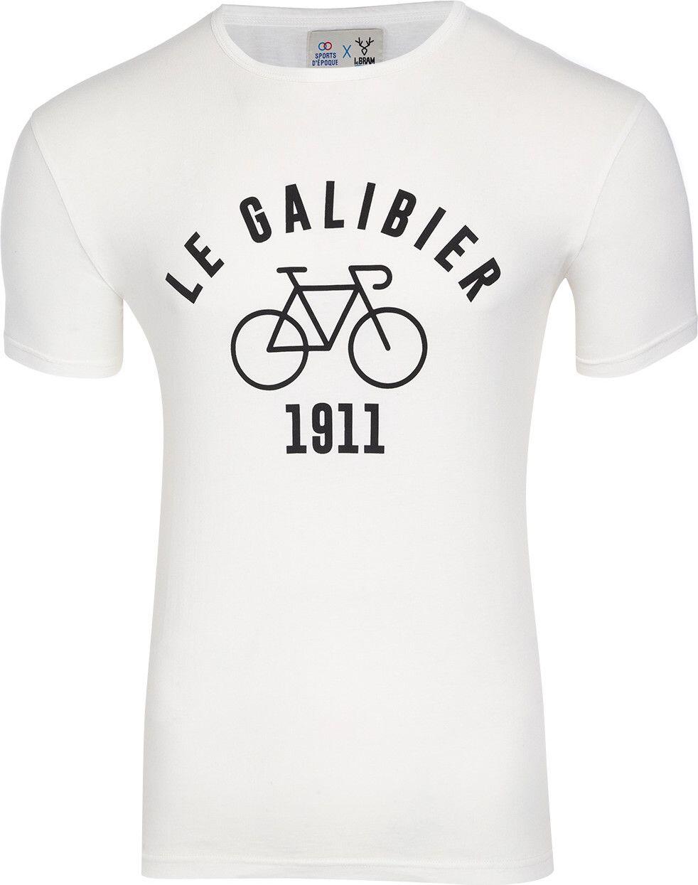 T-Shirt Manches Courtes LeBram & Sport d'Epoque Le Galibier Marshmallow / Blanc 2/5