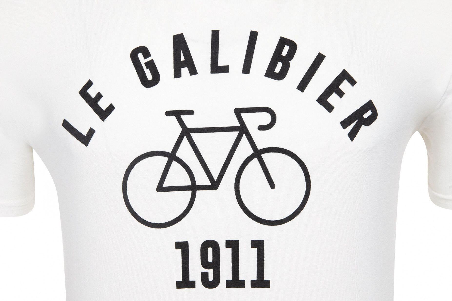 T-Shirt Manches Courtes LeBram & Sport d'Epoque Le Galibier Marshmallow / Blanc 3/5