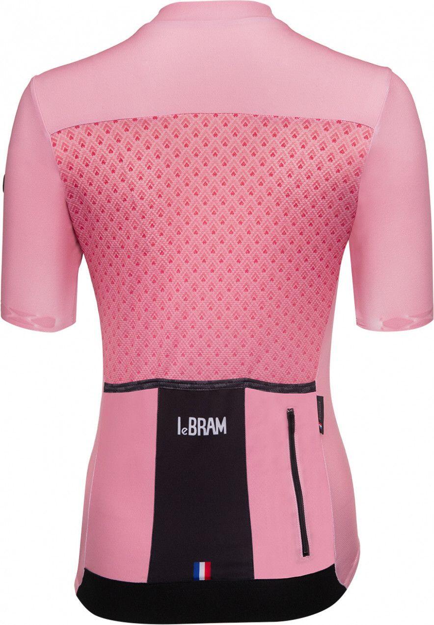Maglia a maniche corte da donna LeBram Portillon color salmone 4/6