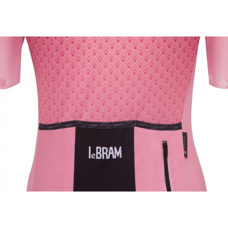 Maillot de manga corta LeBram Portillon Salmon Tailored Fit para mujer