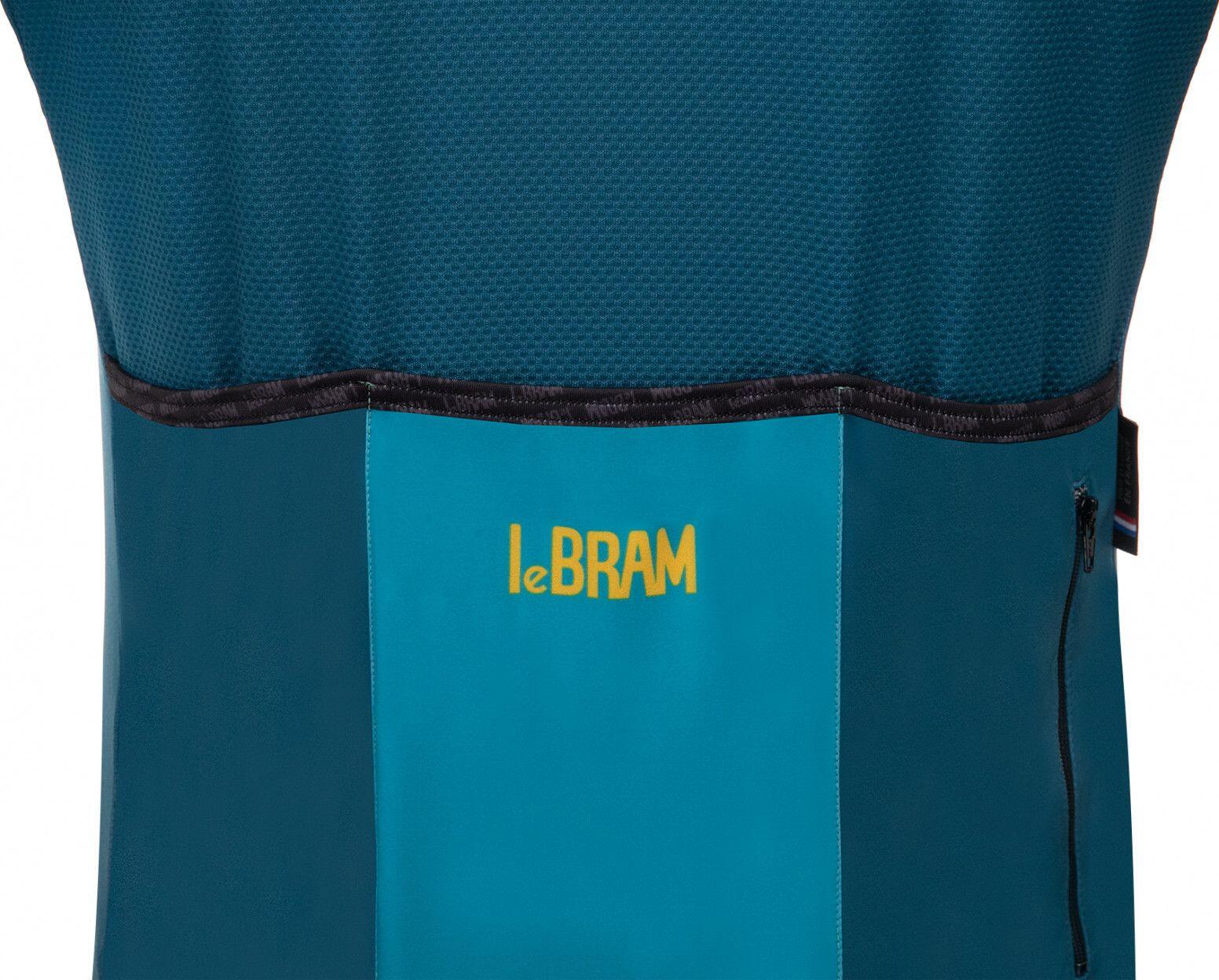 Maglia LeBram Chaussy Blu Pelforth manica corta vestibilità attillata 6/7
