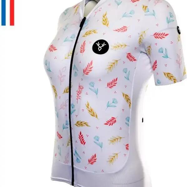 LeBram La Faye Women's Short Sleeve Jersey White Adjusted Fit