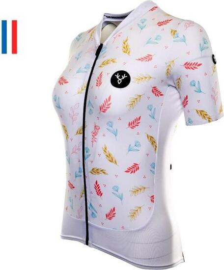 LeBram La Faye Maglia donna a manica corta bianca vestibilità regolata