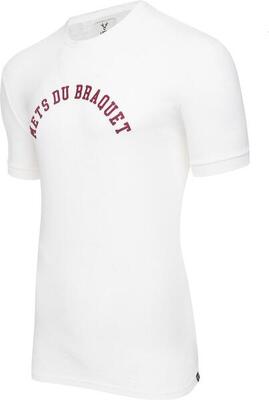 Lebram mets du braquet marshmallow white short sleeve t-shirt