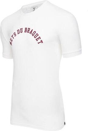 LeBram Mets du Braquet Marshmallow White Short Sleeve T-Shirt
