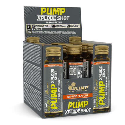 Pre-workout en shot - Pump Xplode Shot - Orange