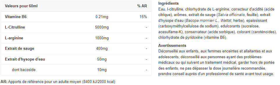 Pre-workout en shot - Pump Xplode Shot - Orange 2/3
