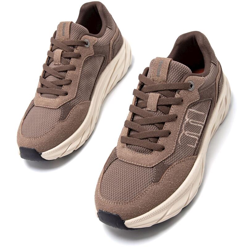 Zapatillas Caminar Hombre MTNG Sinaka Beige