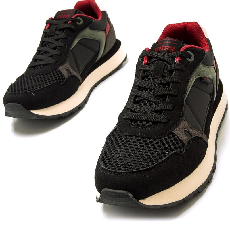 Zapatillas Caminar Hombre MTNG Joggo_r Negro