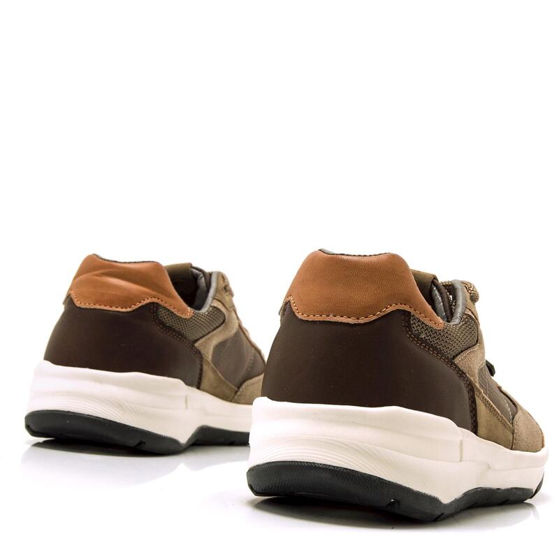 Zapatillas Caminar Hombre MTNG Okla Marron