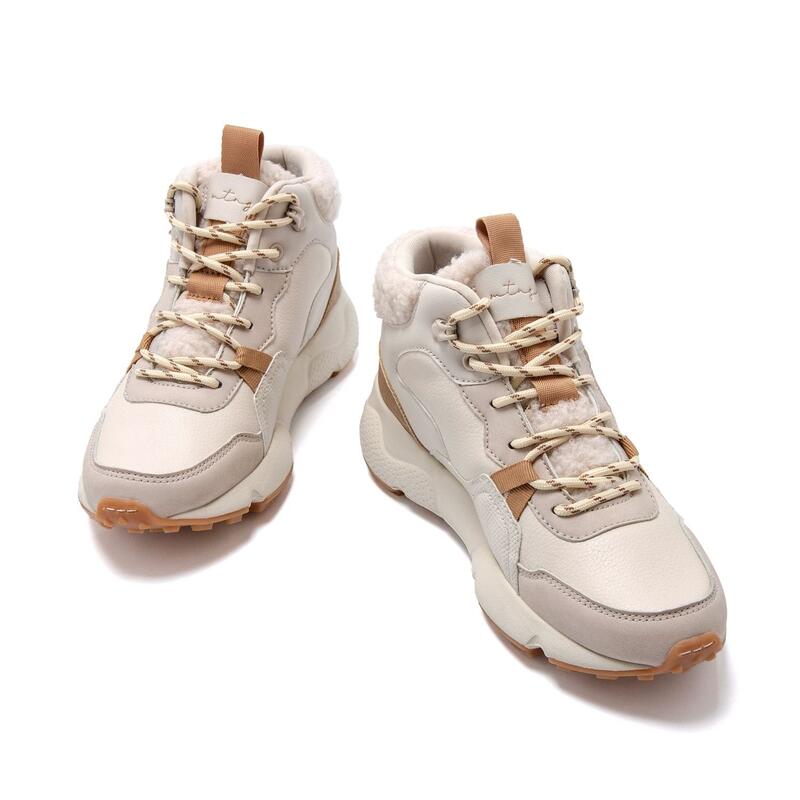 Zapatillas Caminar Mujer MTNG Climb Beige