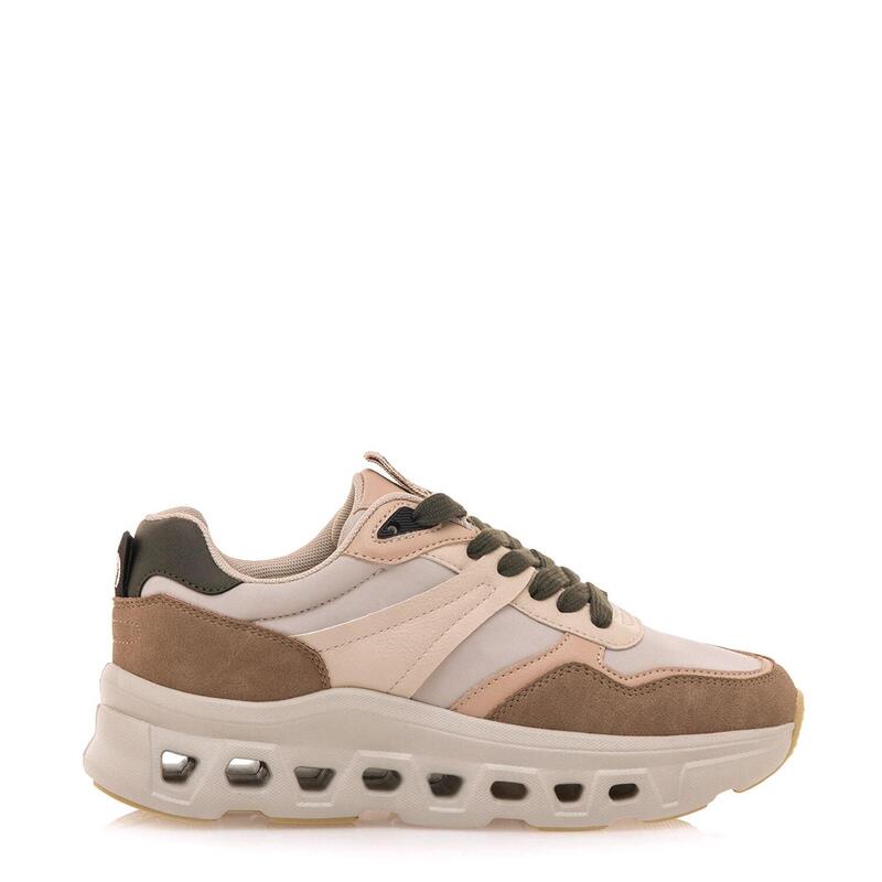 Zapatillas Caminar Mujer MTNG Play Beige