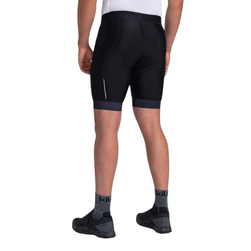 Culotte corto ciclismo hombre PRESSURE-M KILPI Negro