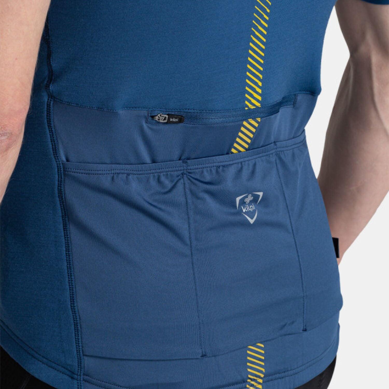 Maglia da ciclismo in merino da uomo Kilpi PETRANA-M 4/5