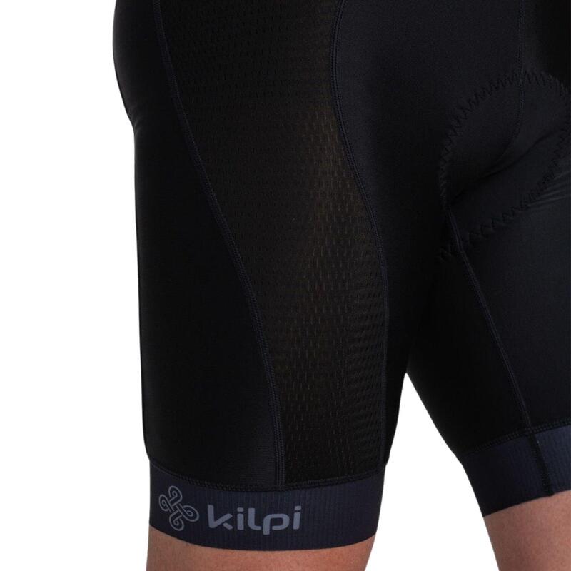 Culotte corto ciclismo hombre PRESSURE-M KILPI Negro