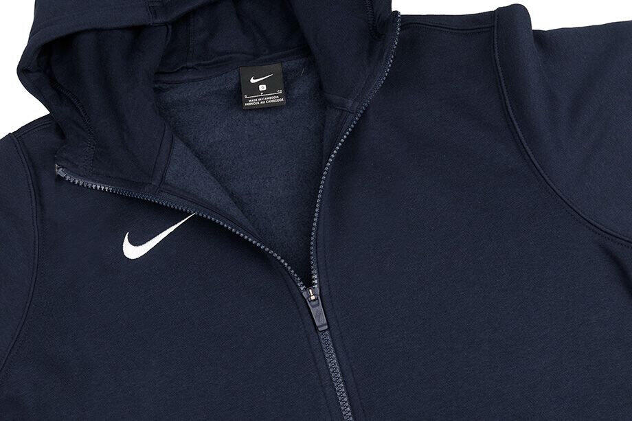 Felpa Con Cappuccio E Zip Intera Bambini Nike Park 20 Blu Navy 3/4