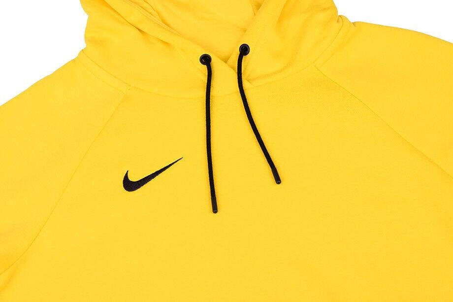 Femme Nike Team Park żółta Sweat à Capuche Football Coton 4/4