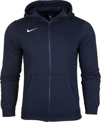 Childrens/kids park 20 fleece full zip hoodie (marineblauw)