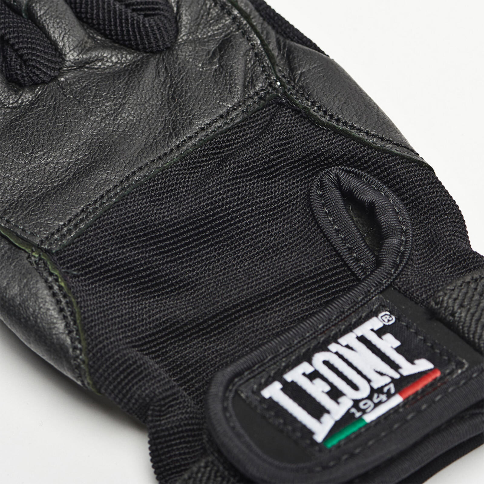 Leone1947 GYM GLOVES guantes de gimnasio negro XS 4/5