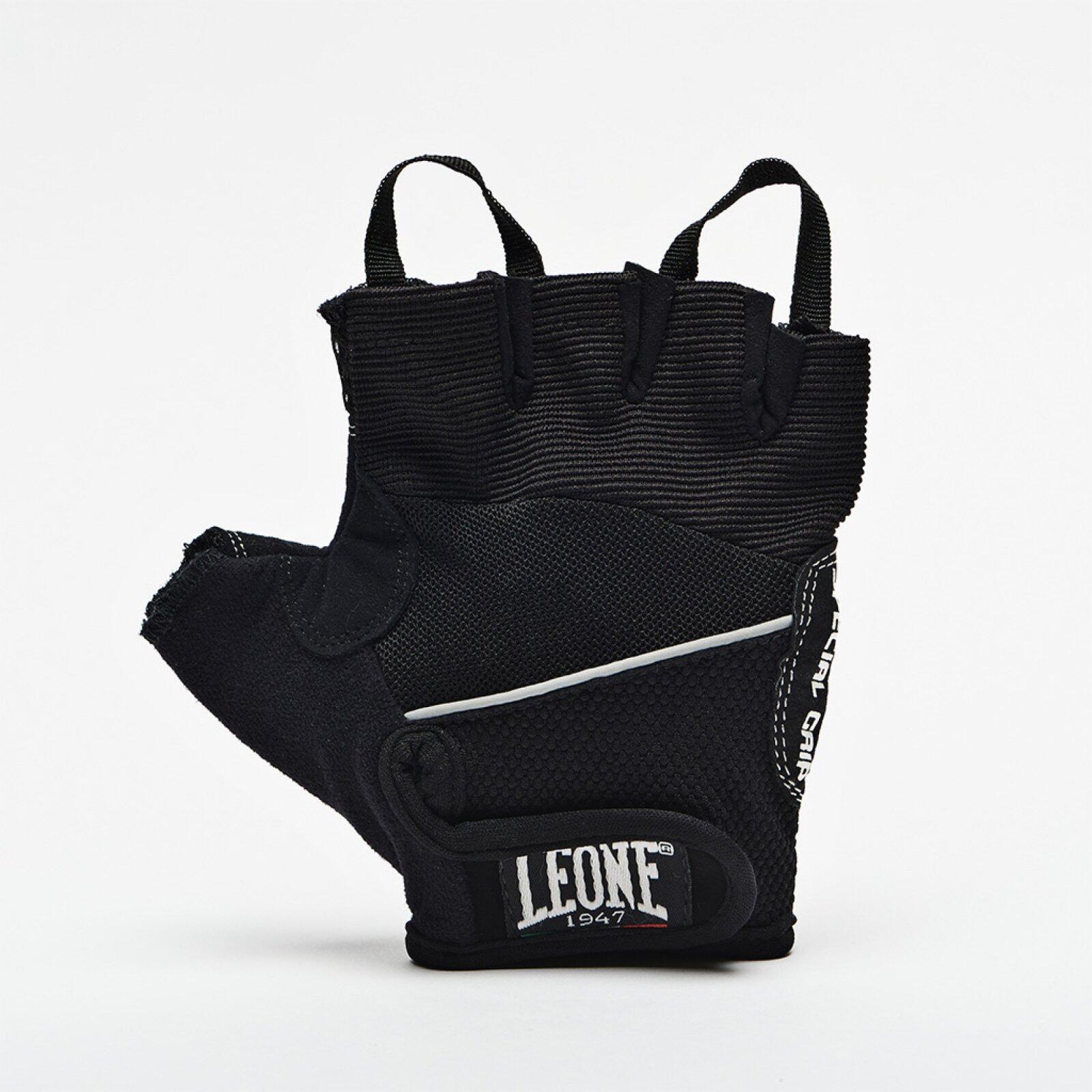 Leone1947 Guantillas Gym Body Building Negro S 5/6