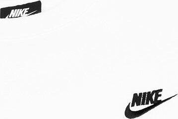 Homme Nike Sportswear Club T-shirt Fitness Coton-Polyester Coupe Ample 3/5