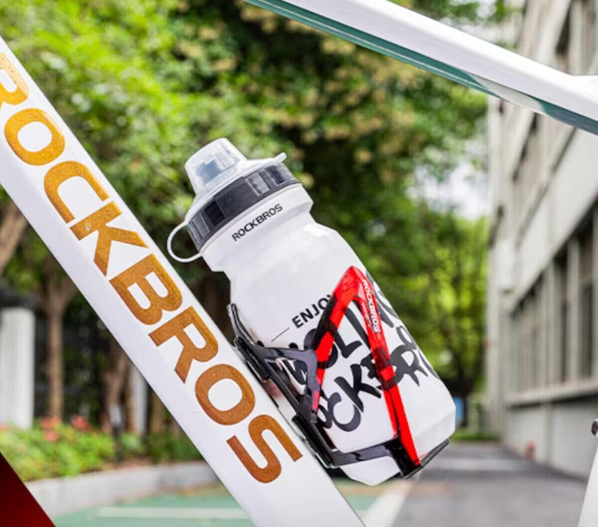 Portaborraccia per bicicletta Rockbros 7/7
