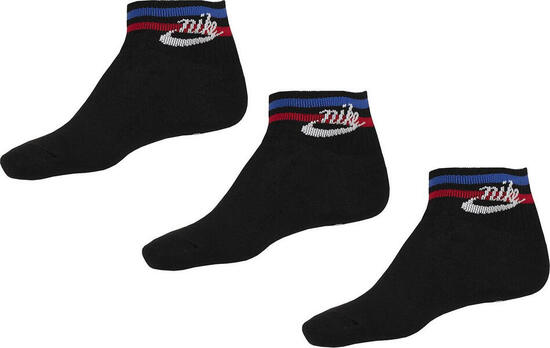Calzini Tutti I Giorni Adulto Unisex Misura Confezione 3 Nike Essentials Nero