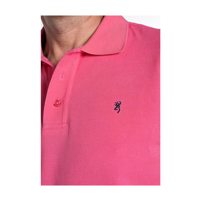 BROWNING Jagdpolo - Ultra 78 - Rosa - 3XL 4/5