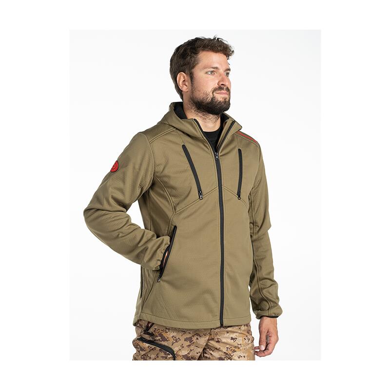 Jachtjas - Twinpeak - Khaki - Heren 3/6