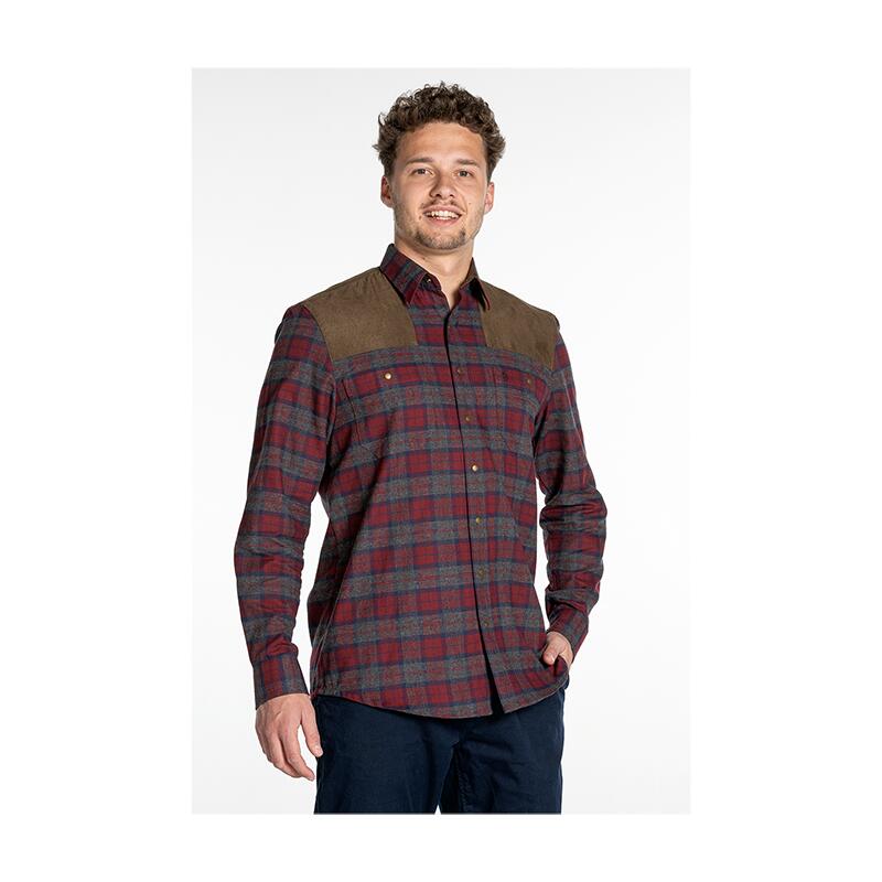 Camisa de caza - Frederick - Rojo - Hombres